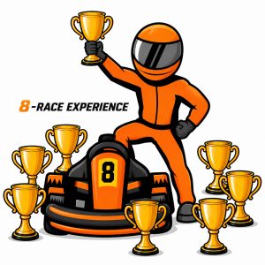 8 Race Package - Orange